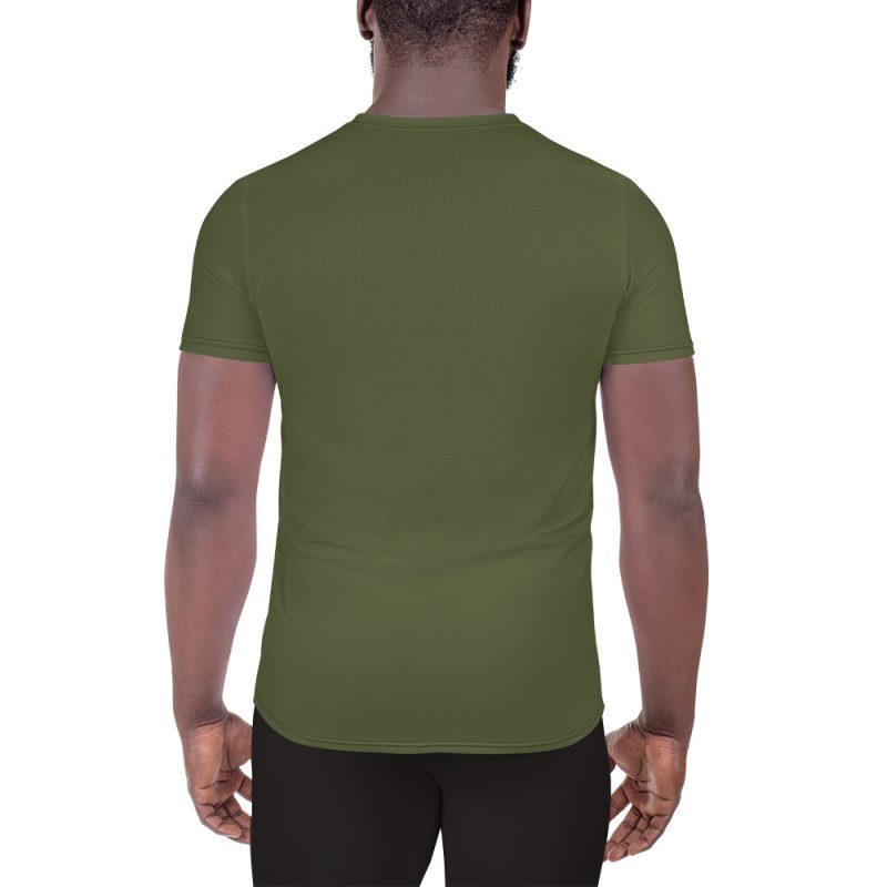 Norrad Men’s Performance T-shirt Olive - Image 3